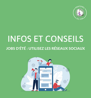 Job d'été : trouver un job grâce aux réseaux sociaux