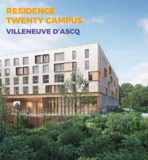 Villeneuve d'Ascq : une nouvelle résidence étudiante dès le mois de septembre