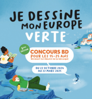 Participez à la 3ème édition du concours BD "Je dessine mon Europe verte"