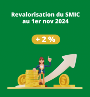 SMIC : revalorisation de 2 % au 1er novembre