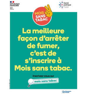 9ème édition du Mois sans tabac : l'occasion de relever le défi !