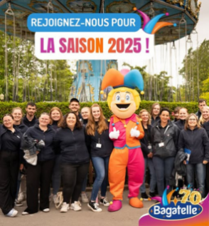 Le Parc Bagatelle fête ses 70 ans en 2025 et recrute près de 170 saisonniers