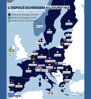 La Bulgarie et la Roumanie ont totalement intégré l'espace Schengen