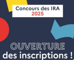 Les inscriptions aux concours des IRA sont ouvertes jusqu'au 6 mars